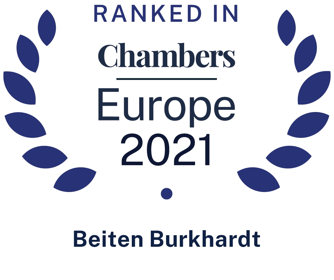 Gelistet in Chambers Europe 2021