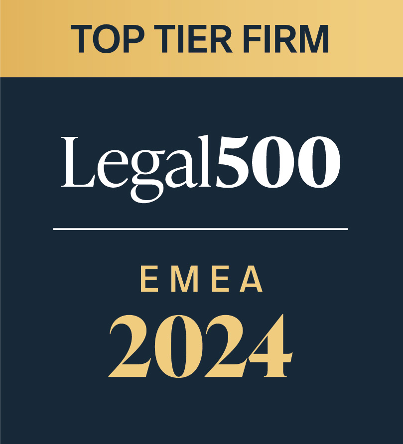 The Legal 500 EMEA TOP TIER 2024