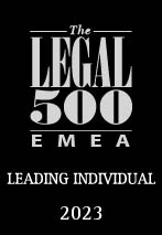 Leading Individual, The Legal 500 23