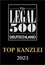 Legal 500, Top Kanzlei 2023