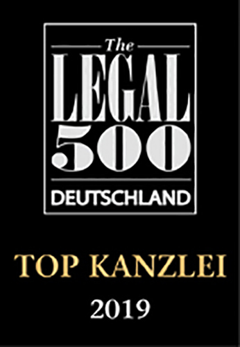 Legal 500 Deutschland Top Kanzlei 2019 Games