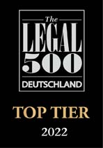 Legal 500 Deutschland Top Tier 2022 Games
