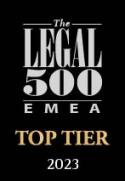 Legal500, EMEA, Top Tier 2022