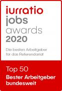 iurratio jobs awards 2020